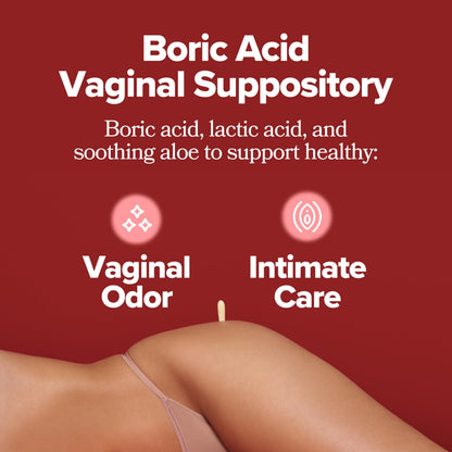 O Positiv URO Boric Acid Vaginal Suppository – with Lactic Acid, and Aloe for Fast Relief and Vaginal Odor Control – Vegan, Free from Parabens, Dyes, and Fragrances – 12 Count (Pack of 1) O Positiv buy supplements Au