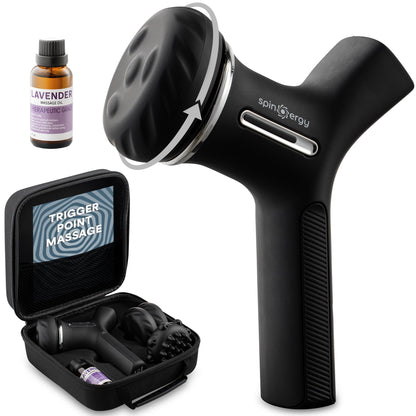 LifePro Lymphatic Drainage Massager – Handheld Cellulite Massager for Legs, Thighs, Neck & More – Spinergy Body Sculpting Massage Gun with Vibration for Muscle Recovery & Relaxation – Quiet & Portable LifePro buy supplements Au