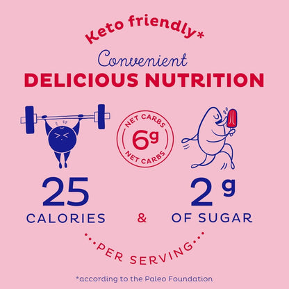 KOS Reds Superfood Powder for Antioxidants - USDA Certified Organic Beet Root, Goji Berries, Acai, Pomegranate, Coconut Water & Digestion Enzymes- Goji Berry Popsicle Flavor Juice Mix - 28 Servings KOS buy supplements Au