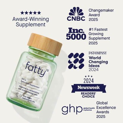 Fatty15 C15:0 Pentadecanoic Acid Supplement The Longevity Nutrient - 90 Vegan Capsules - 3X Cellular Benefits of Fish Oil EPA Omega 3 Supplements - Liver Support & Mitochondrial Health Fatty15 buy supplements Au