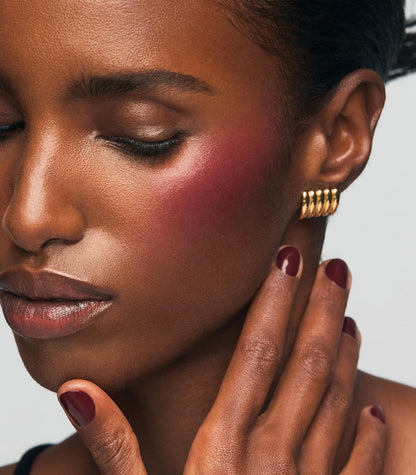 MAKE Beauty Cream Stroke Cream Blush Stick for Cheeks - Vibrant yet Natural Soft Matte Finish - Shade Rouge Moon, Berry Plum Blush Makeup MAKEBuy Supplements Australia