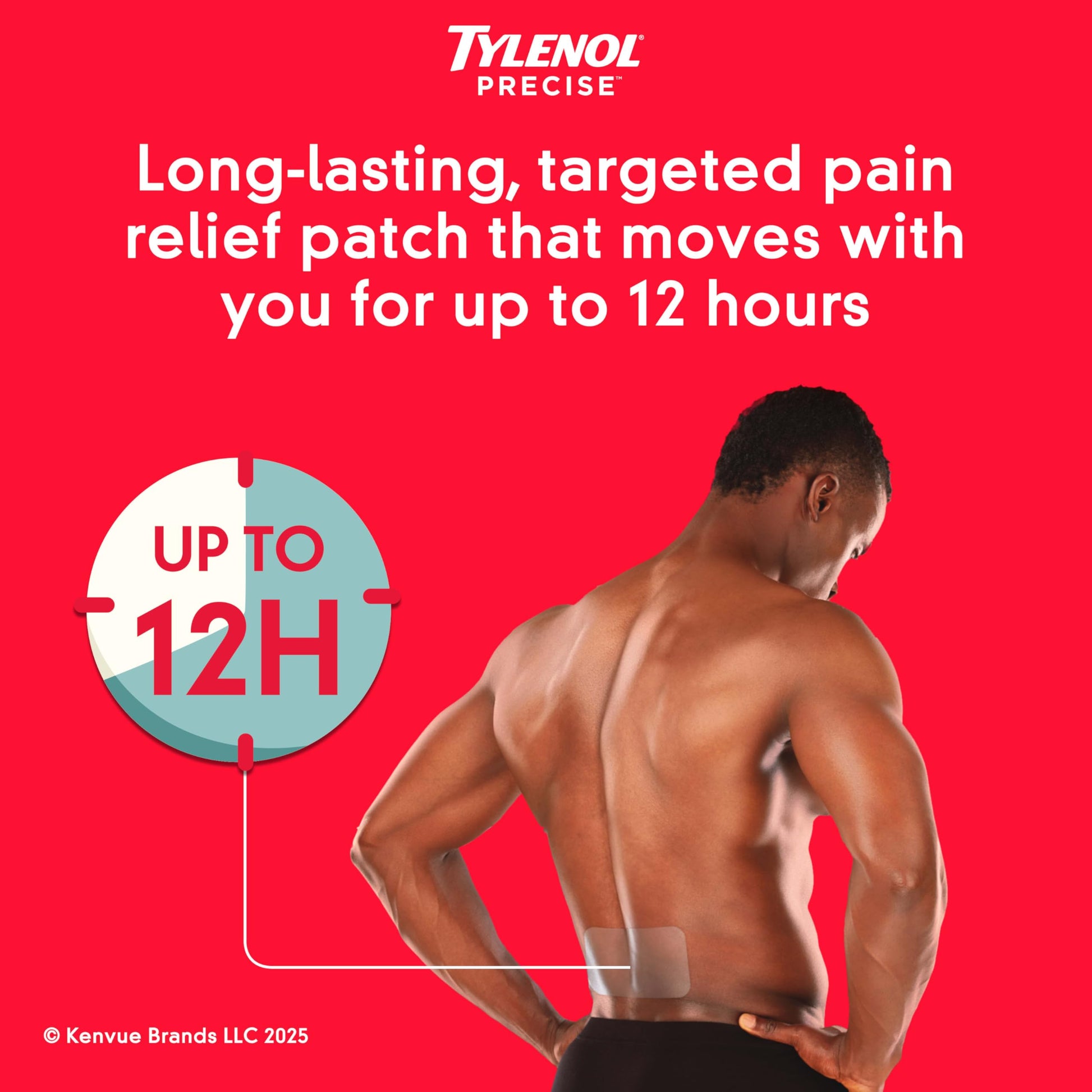Tylenol Precise Pain Relieving Patches, Large Topical Analgesic Patches + Maximum OTC Strength Lidocaine Penetrates, Targeted Relief Ideal for Shoulder, Back & Knee Pain, Unscented, 4 ct TylenolBuy Supplements Australia
