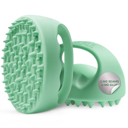 SILKLE Cellulite Massage Tool & Lymphatic Drainage Massager - Silicone Anti Cellulite Massage Brush for Body Sculpting with Ergonomic Handle - Cellulite Remover for Legs, Thighs and Belly - Green SILKLE buy supplements Au