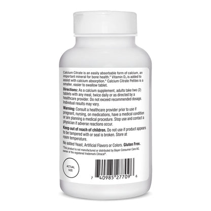 21st Century Calcium Citrate + D3 Petites Coated Tablets 200 ea