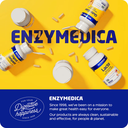 Enzymedica Pro-Bio Probiotic Supplement for Digestive & Gut Health - Daily Probiotic Capsules for Women & Men, 10 Billion CFU, Helps Reduce Gas & Bloating,