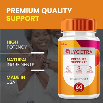 (2 Pack) Glycetra Capsules, Glycetra Blood Support Supplement Advanced Formula Premium Blend All Natural Balance Flow, Glicetra Pills Maximum Strength Glycogen Support Health Wellness Review (120 Ct) Vitaluxa buy supplements Au