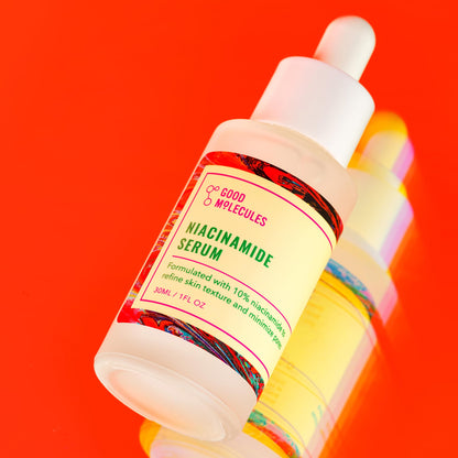 Good Molecules Niacinamide Serum - 10% Niacinamide to Target Blemishes, Nourishment