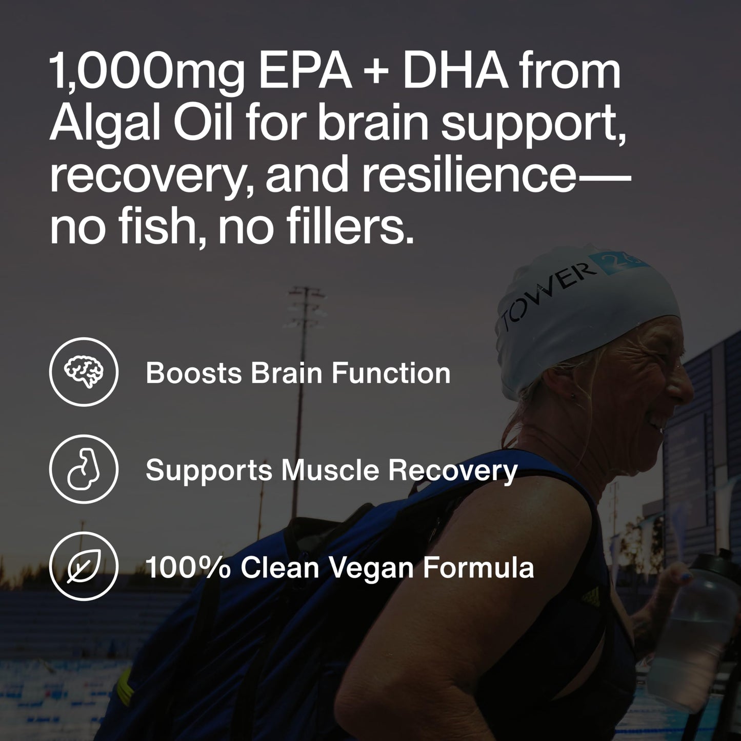 Momentous Vegan Omega-3 - Plant-Based EPA & DHA Supplement for Men & Women - Sourced from Algae Oil - Supports Heart, Joint, & Brain Health - NSF Certified for Sport - 1,000 mg - 30 Servings Momentous buy supplements Au