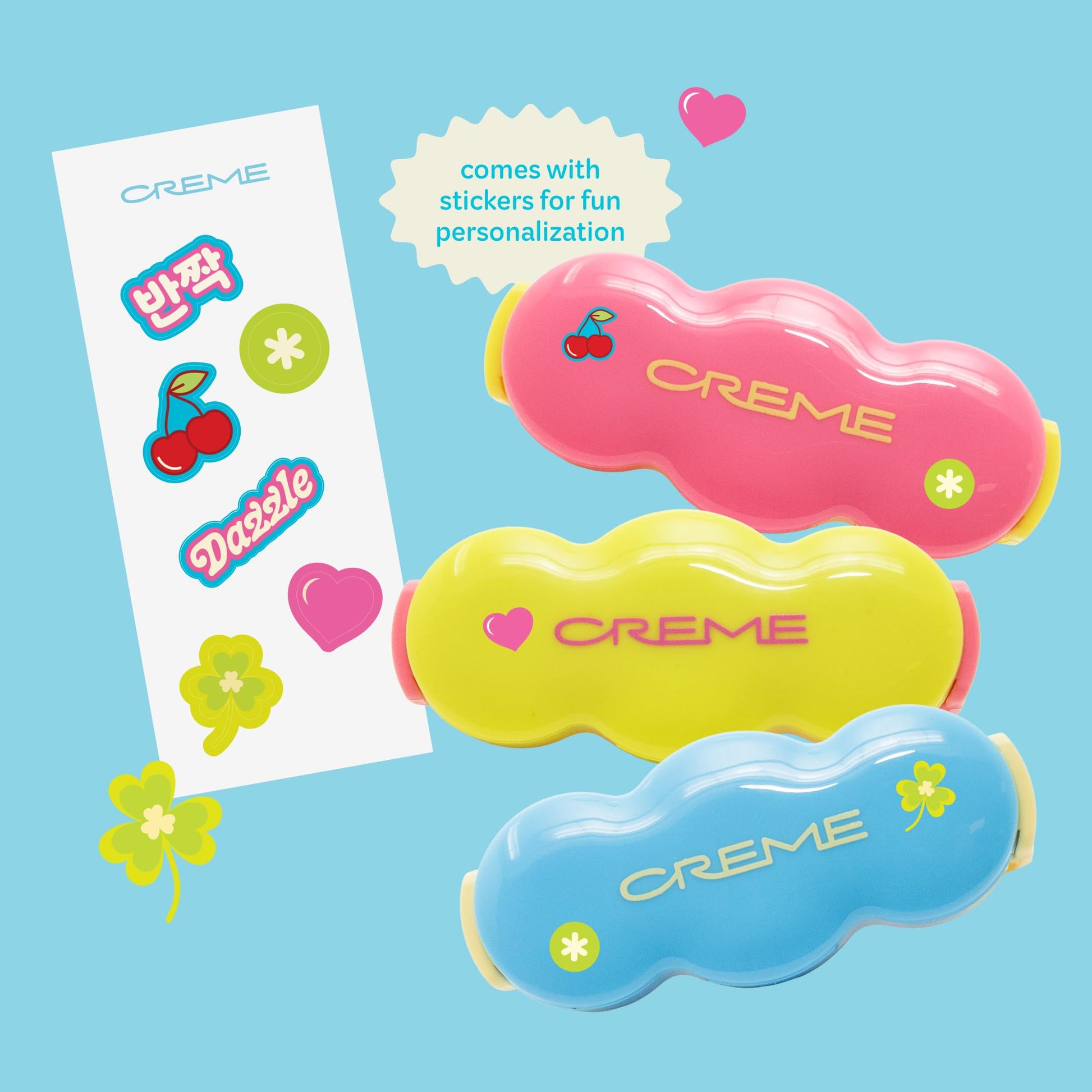 The Crème Shop Shimmer Pop Clip-On Lip Gloss | Korean Makeup, Cute Clip Accessory, Hydrating, Non-Sticky, Shea Butter, Hyaluronic Acid, Vitamine E- Gravity Glow The Crème ShopBuy Supplements Australia
