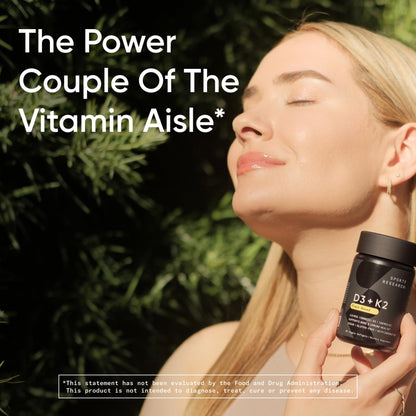 Sports Research® Vitamin D3 + K2 with 10,000iu of Plant-Based D3 & 100mcg of Vitamin K2 as MK-7 | Non-GMO Verified & Vegan Certified 60ct Sports Research buy supplements Au