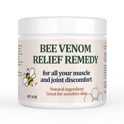 Natural Organic Bee Venom Muscle & Joint Cream, Extra Effective Muscle & Joint Care, for Neck, Hand, Feet, Knee, Muscles, Shoulder, Wrist, Elbow, Ankle, Foot Aches, Arnica, Vitamin B6 KOKOMAANEBuy Supplements Australia