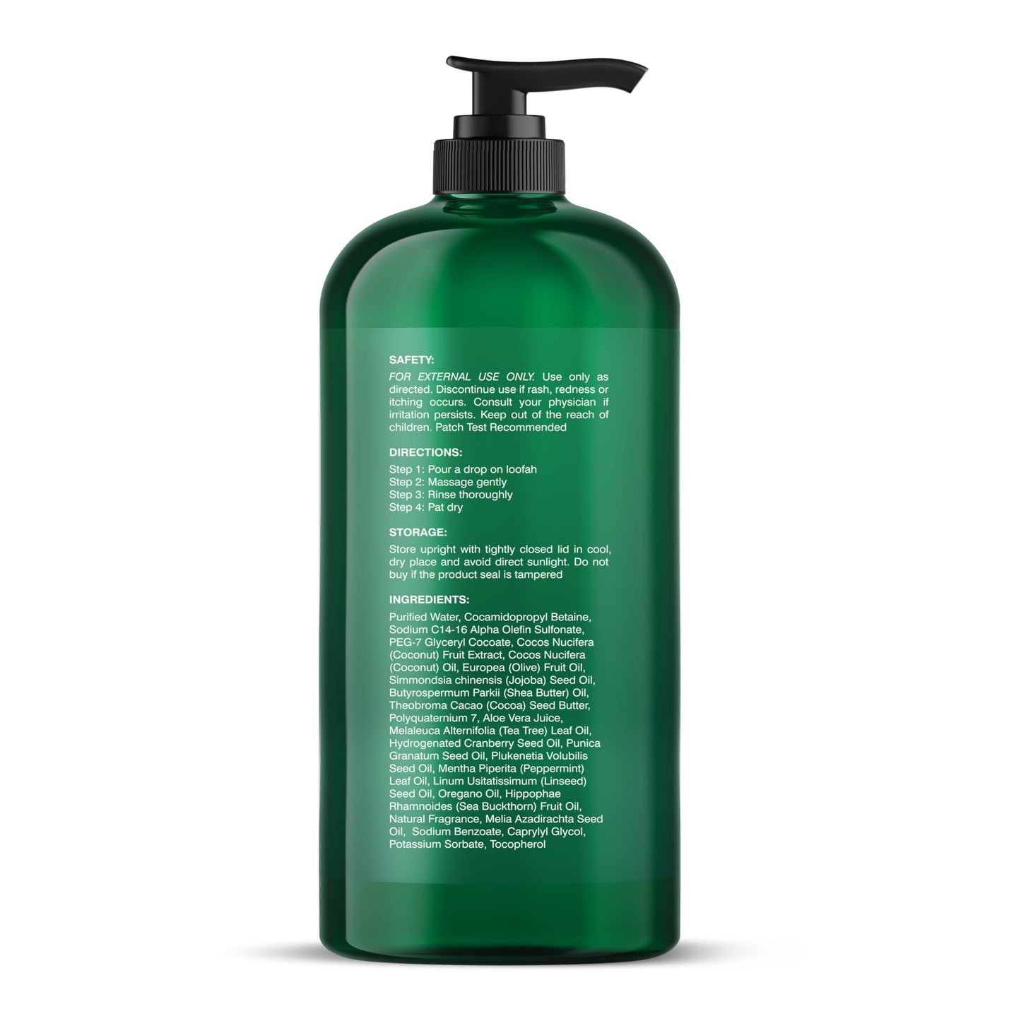 Botanic Hearth Tea Tree Body Wash -16 fl oz- All-Natural Antifungal & Odor-Control Shower