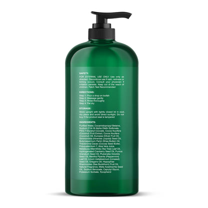 Botanic Hearth Tea Tree Body Wash -16 fl oz- All-Natural Antifungal & Odor-Control Shower