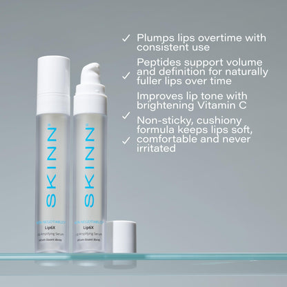 SKINN Lip Amplifying Serum, Lip6X with Peptides - Deep Moisturizing Serum Plumps, Hydrates & Smooths Lips & Boosts Collagen Production - Lip Care Products for Women SKINNBuy Supplements Australia