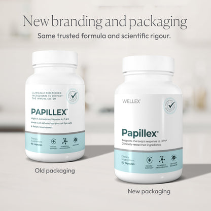 Papillex Dietary Supplement Tablets All Natural Immune Support - Immunity Defense - Best Immune System Booster - Organic 60 Capsules Bottle (Single Bottle) Papillex buy supplements Au