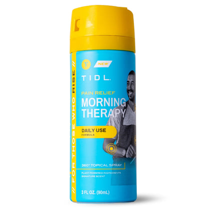 TIDL Pain Relief Spray, 3 Oz, Refreshing Morning Therapy for Muscle, Joint & Neck Pain Relief, Energizing, Plant-Based Menthol & Camphor Pain Reliever, Quick Drying Formula TIDLBuy Supplements Australia