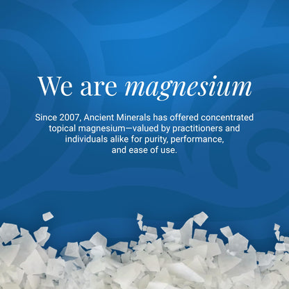 Ancient Minerals Magnesium Bath Flakes Ultra with OptiMSM – Pure Zechstein Magnesium Chloride and Organic Sulfur Bath Salts,