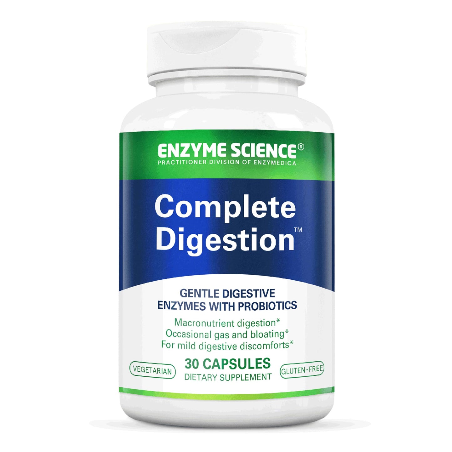Enzyme Science Complete Digestion - Digestive enzymes for women and for men with probiotics - 3-in1 Gut Health Support for Digestion - Digestive health