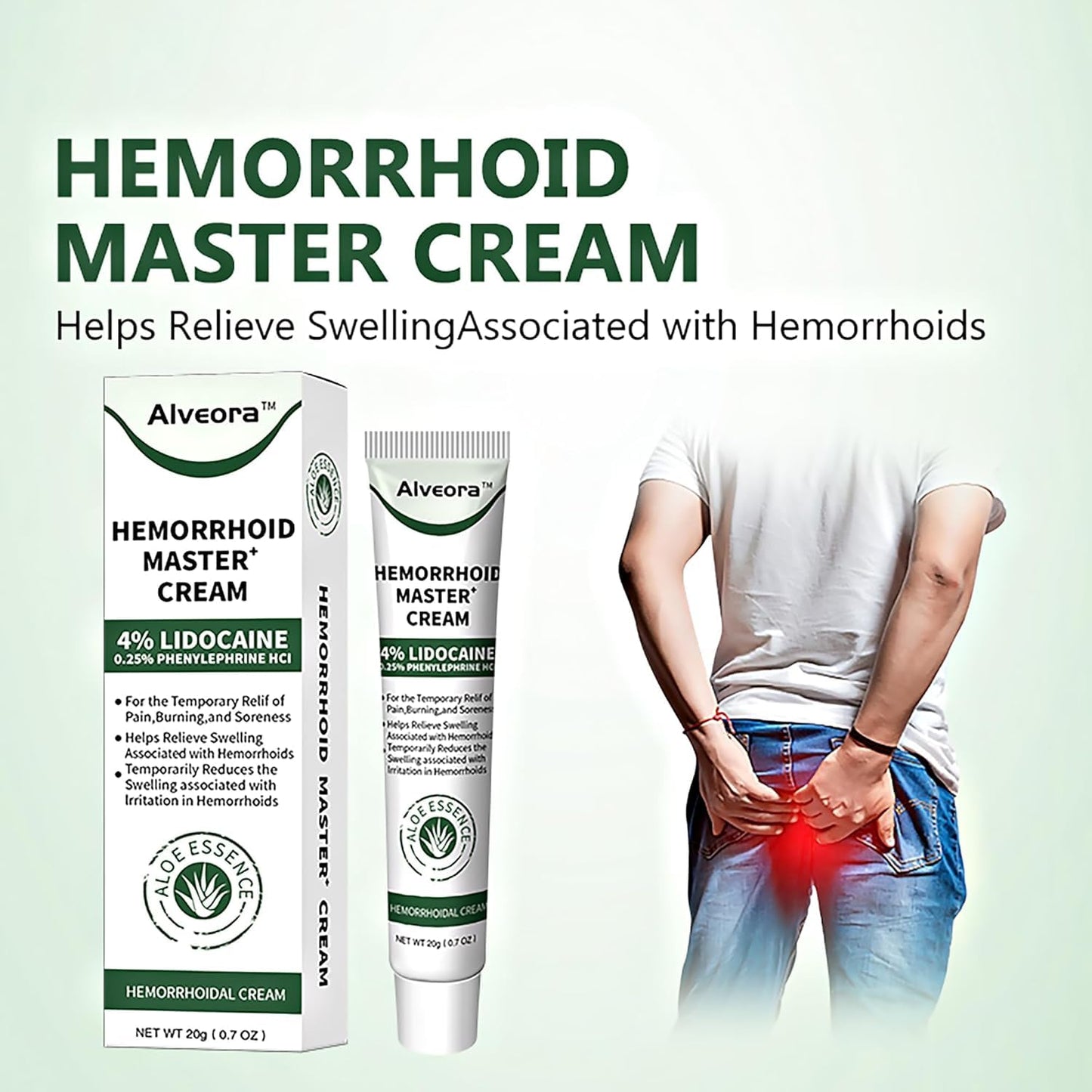 SOLUMIRA Perianal Care Cream, Hemorrhoid & Fissure Ointment with 4 Applicators, Relief Anal Pain, Itching, Swelling, Discomfort, Natural Herbs Fast Acting Ingredients SOLUMIRABuy Supplements Australia