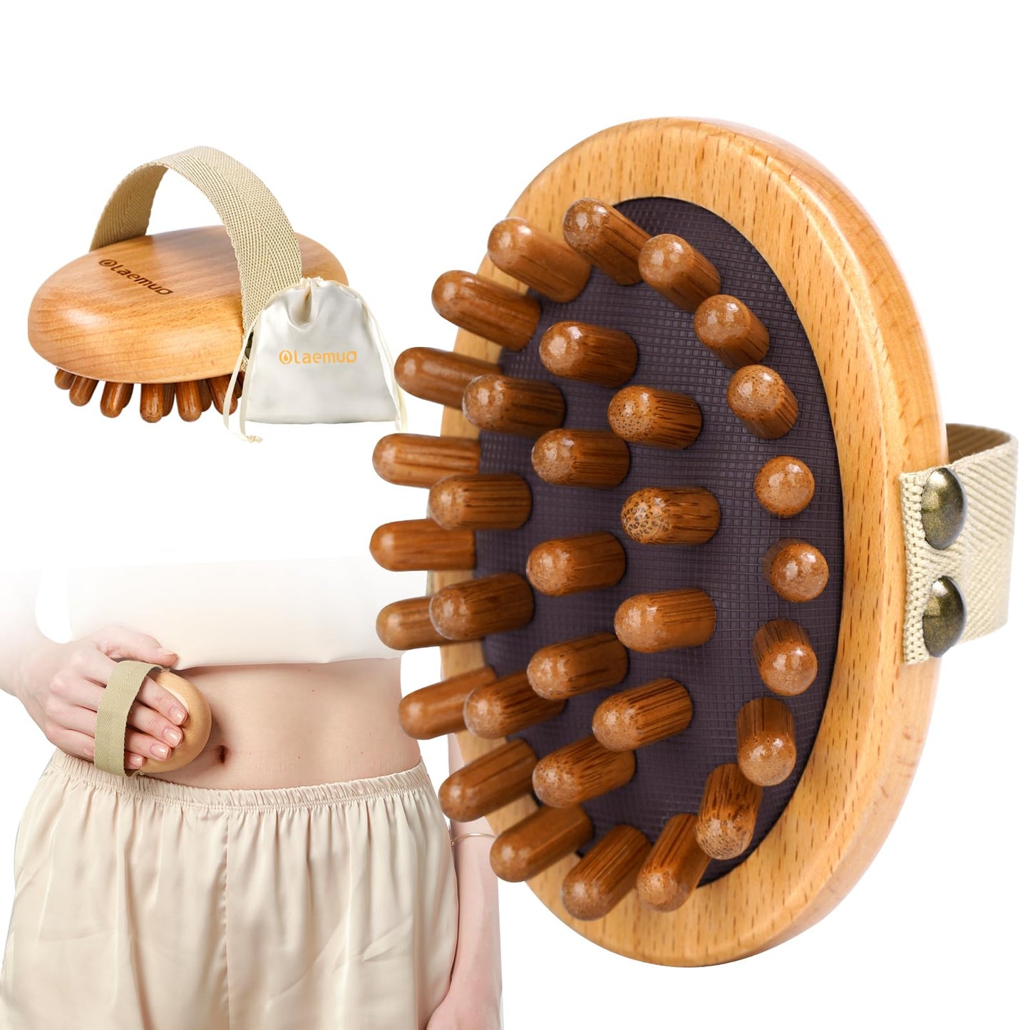 Wood Therapy Massage Tool for Belly Fat,Wooden Meridian Massage Body Brush for Cellulite Remover, Cellulite Lymphatic Drainage Massager for Body Shaping, Maderoterapia Kit for Muscle Pain Relief Olaemuo buy supplements Au
