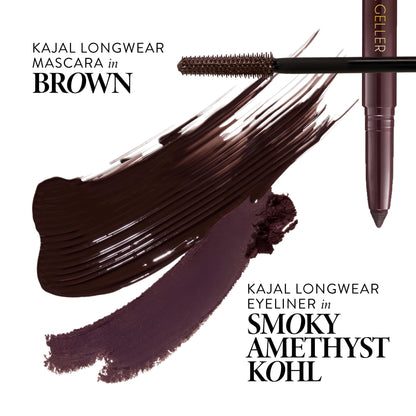 LAURA GELLER NEW YORK Kajal Longwear Mascara, Brown - Lengthening, Defining, Curling, Buildable Formula Eye Makeup - Natural Look for Everyday LAURA GELLER NEW YORKBuy Supplements Australia
