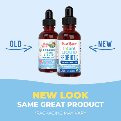 MaryRuth Organics USDA Organic Infant Liquid Probiotic Drops | Baby Essentials | Probiotics for Infants | Baby Probiotic Drops