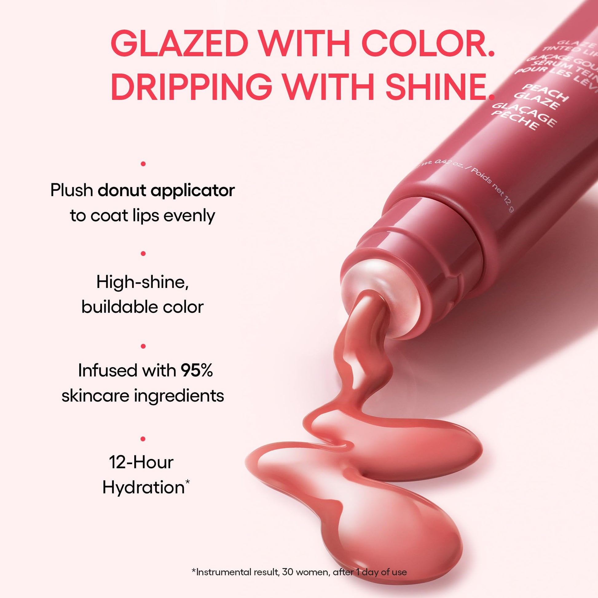 LANEIGE Glaze Craze Tinted Lip Serum, Raspberry Jam: Hydrating Lip Serum for Glossy, Nourished Lips with Plumping Polypeptides LANEIGEBuy Supplements Australia
