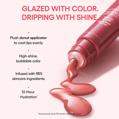 LANEIGE Glaze Craze Tinted Lip Serum, Raspberry Jam: Hydrating Lip Serum for Glossy, Nourished Lips with Plumping Polypeptides LANEIGEBuy Supplements Australia