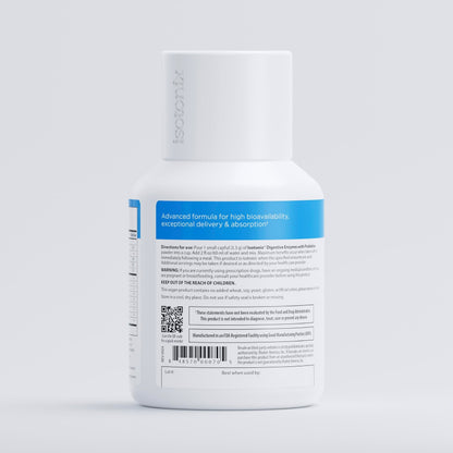 Isotonix® Digestive Enzymes with Probiotics | DigeZyme® Multi-Enzyme Complex & Lactospore® Bacillus Coagulans | Nutrient Absorption, Gut Balance & Digestive Health