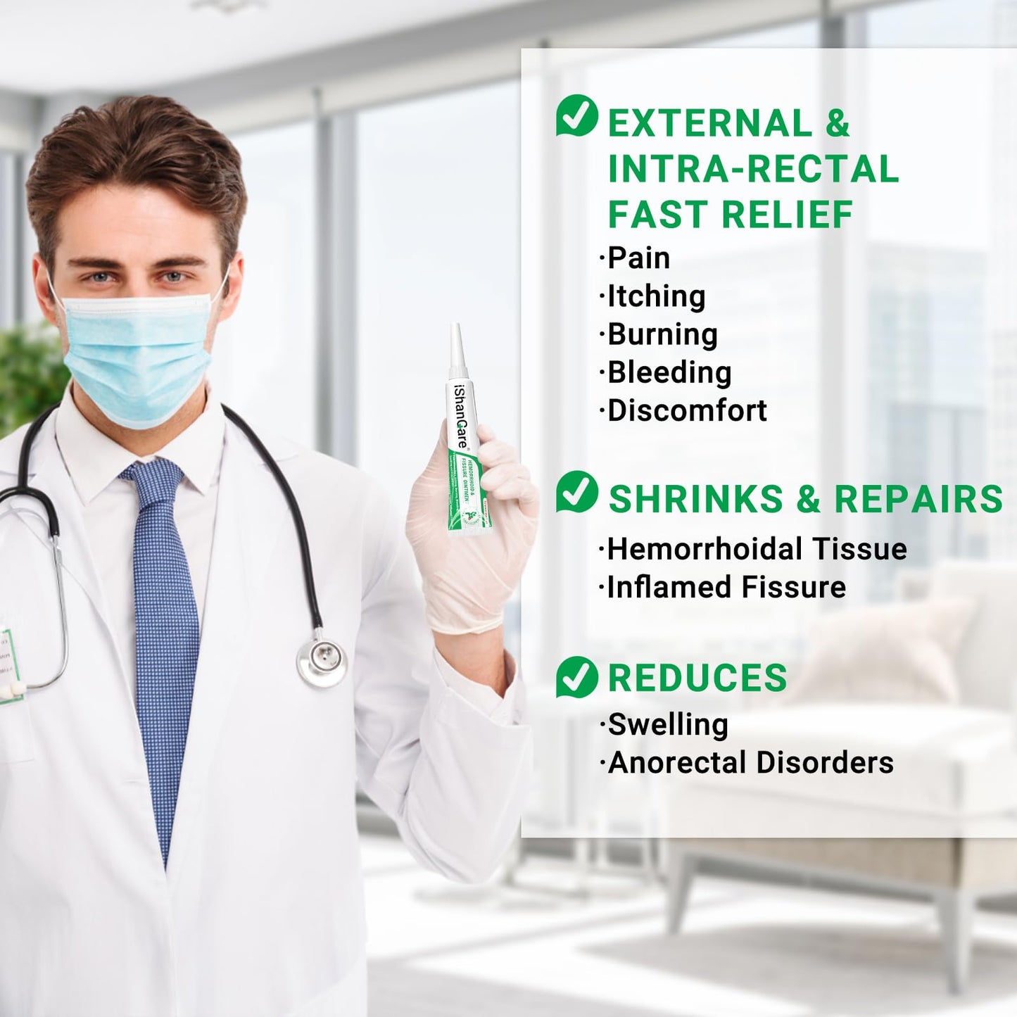 Hemorrhoid Cream, Hemorrhoid & Fissure Treatment Ointment Extra Strength, Relief Anal Pain, Itching, Bleeding, Swelling, Discomfort, Natural Herbs Fast Acting Ingredients, Contains Vitamin E ishancareBuy Supplements Australia