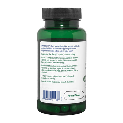 Vitanica MindBlend, Brain Support, Vegan, 60 Capsules Vitanica buy supplements Au