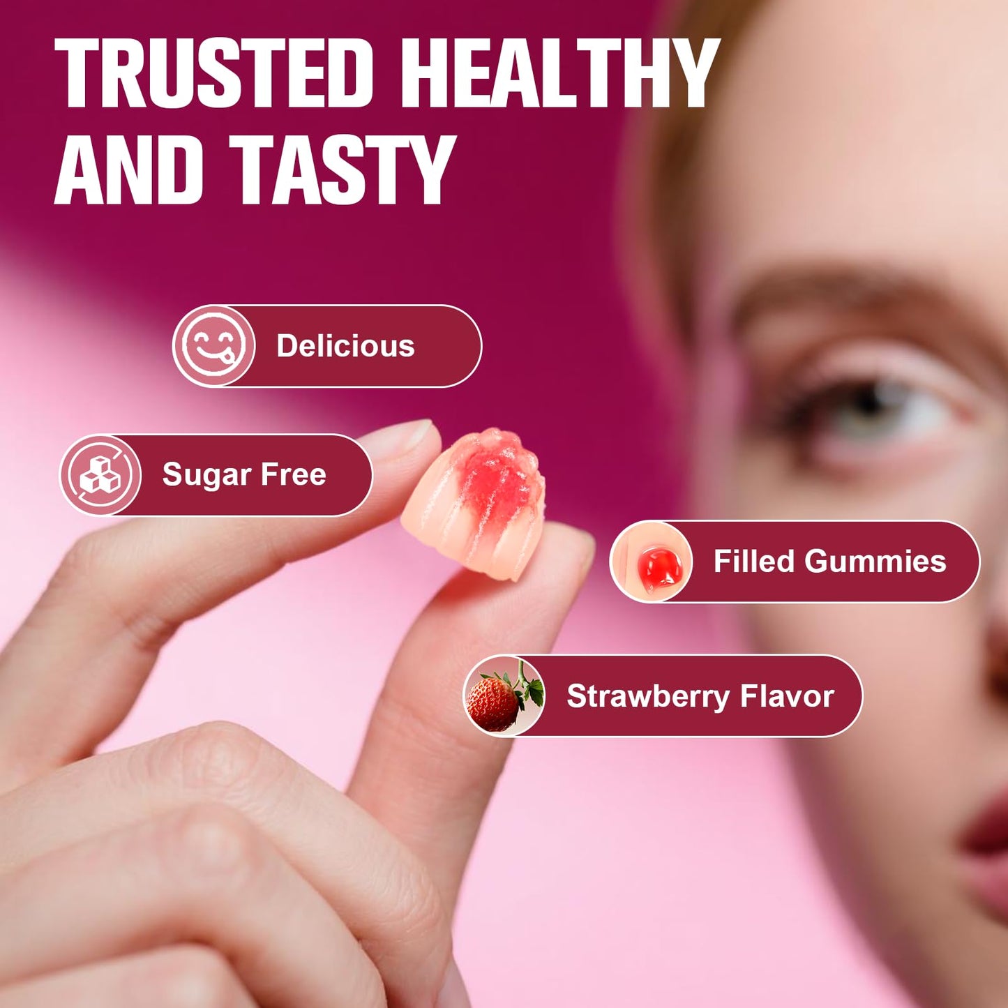 Ultra Methylated Vitamin B Complex Sugar Free Gummies - All B Vitamins + Vitamin C D3 K2 Ashwagandha Magnesium Omega 3 CoQ10 for Women Men - Methyl Vitamin B12