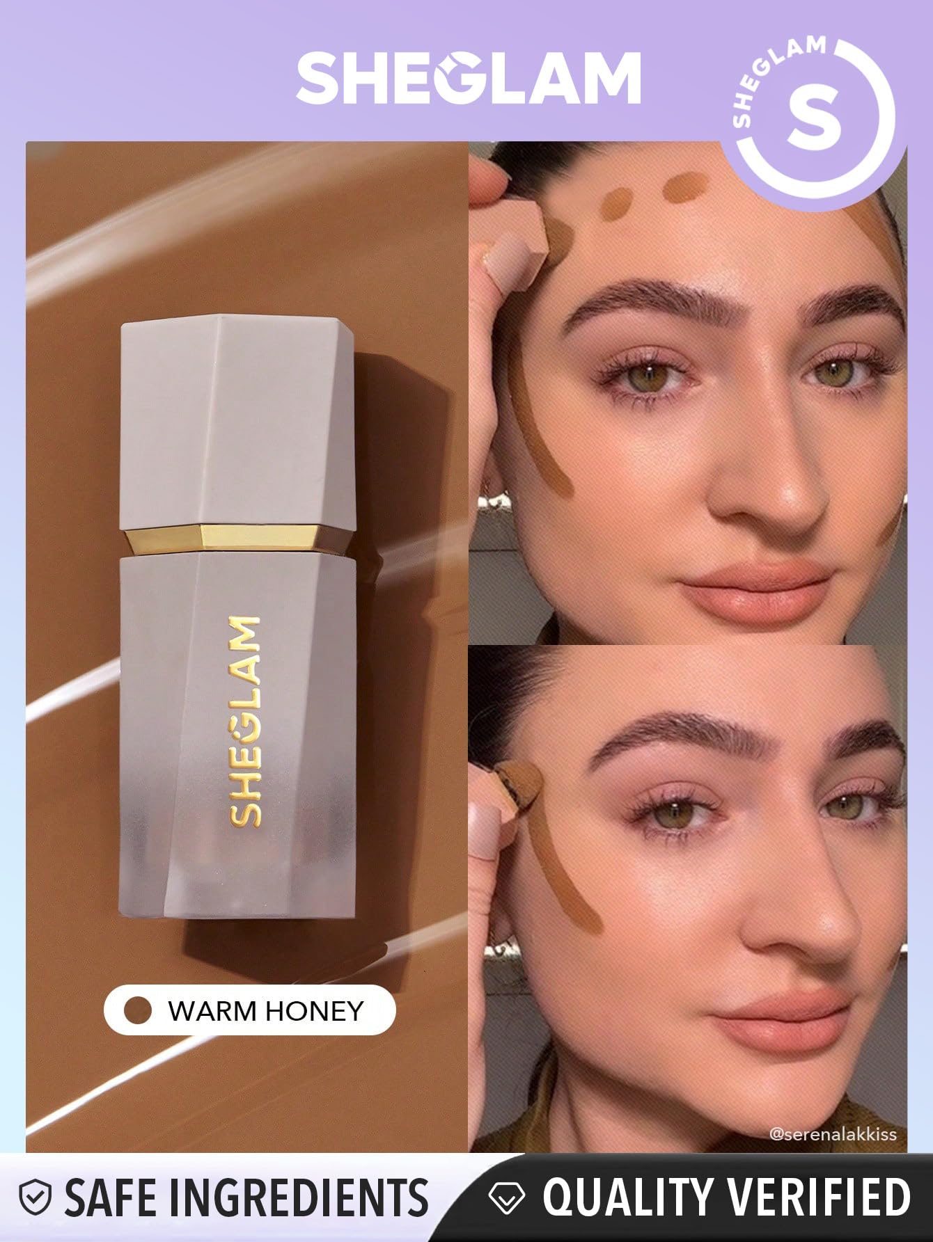 SHEGLAM Sun Sculpt Liquid Contour Stick Long Lasting Cream Bronzer Makeup-Warm Honey SHEGLAMBuy Supplements Australia