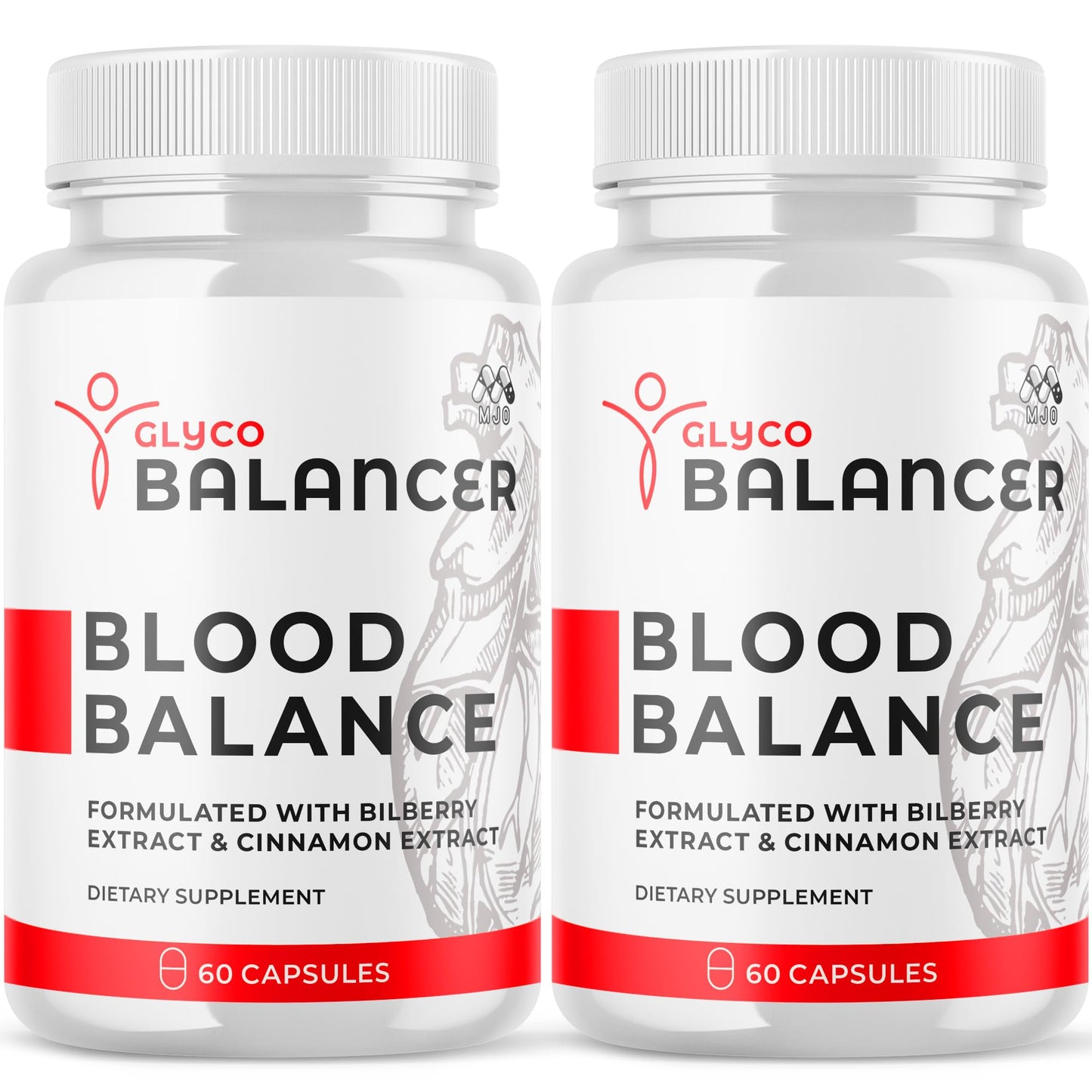 (2 Pack) Glyco Balancer Capsules, Official GlycoBalancer Health Support Pills with All Natural Ingredients, Glyco Balancer Advanced Health Support with Premium Vitamins for Women & Men (120 Capsules) MJO buy supplements Au