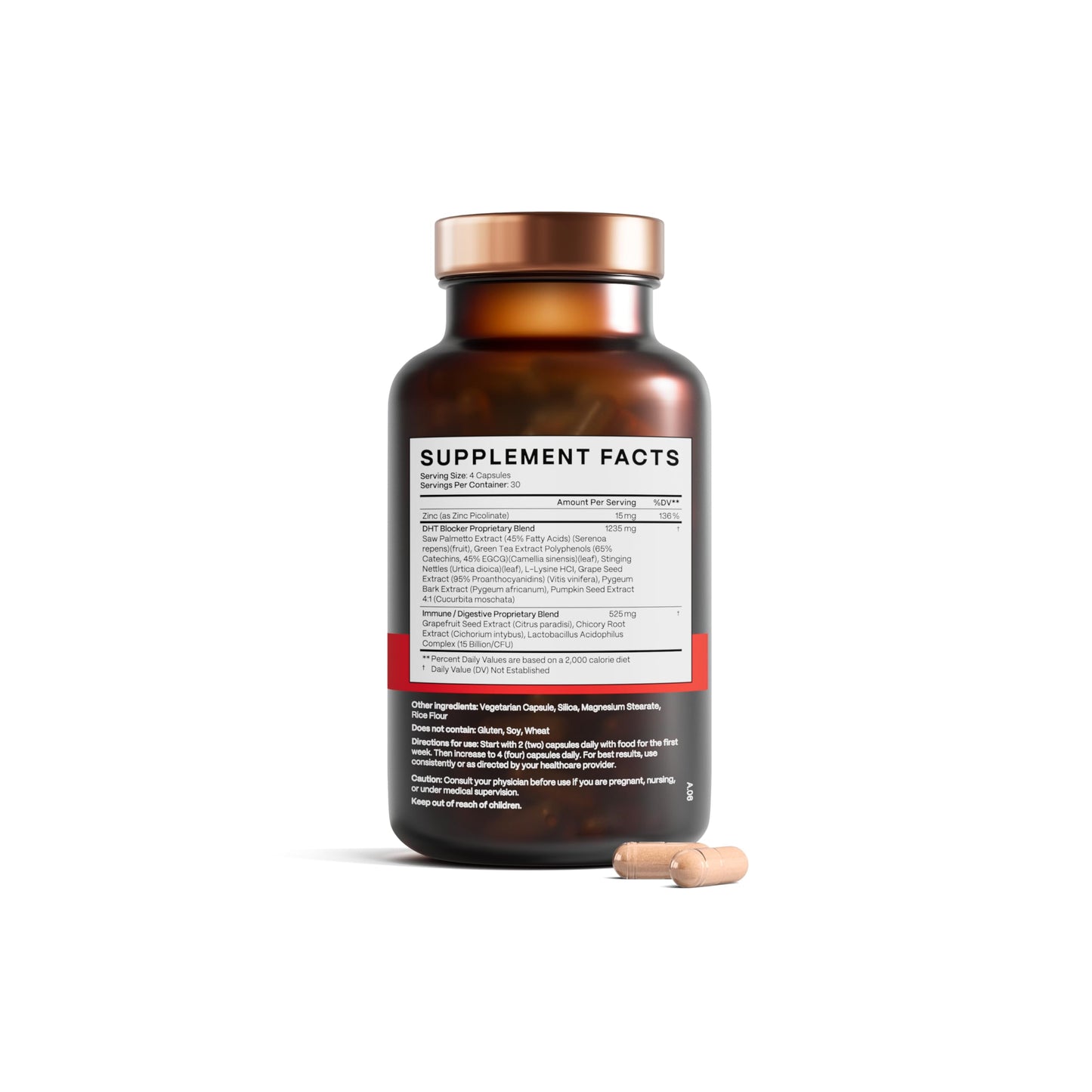 DHT Blocker - Hair Growth Supplement for Genetic Thinning for Men and Women | Approved* by American Hair Loss Association | Guaranteed, Backed by 20 Years
