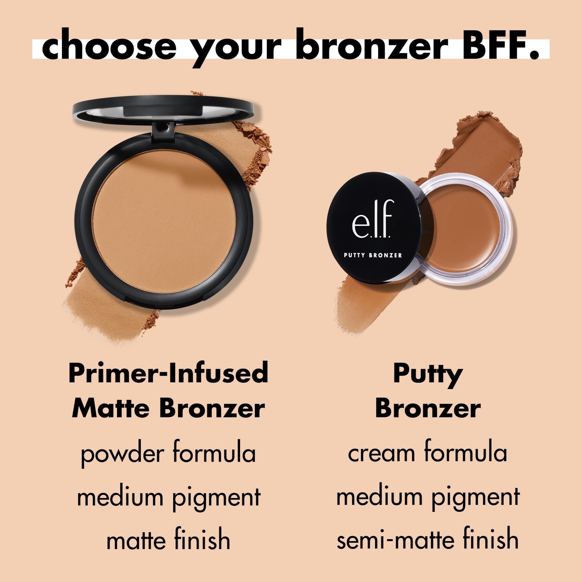 e.l.f. Primer-infused Bronzer, Long-Wear, Matte, Bold, Lightweight, Blends Easily, Contours Cheeks, Forever Sun Kissed, All-Day Wear, 0.35 Oz e.l.f.Buy Supplements Australia