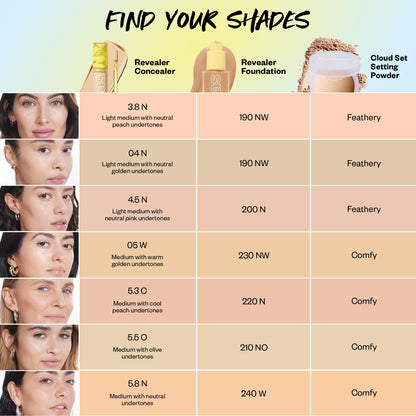 Kosas Revealer Concealer – Medium Coverage Hydrating Under Eye & Face Concealer with Hyaluronic Acid, Tone 04 N KosasBuy Supplements Australia