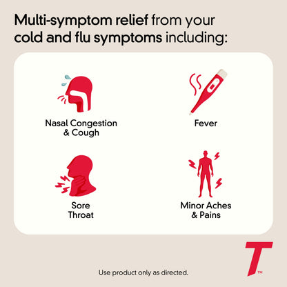 Tylenol Cold + Flu Severe Day & Night Caplets Combo Pack for Multi-Symptom Cold & Flu Symptom Relief, Cough, Sore Throat, and Headache Relief, Acetaminophen Pain Reliever, 24 ct Tylenol buy supplements Au