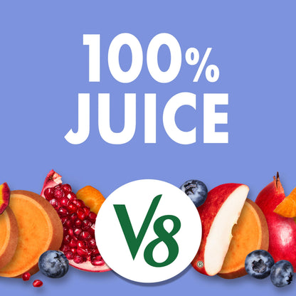 V8 Blends 100% Juice Pomegranate Blueberry Juice, Fruit and Vegetable Juice Blend, 46 Fl Oz Bottle (Pack of 2) V8 buy supplements Au