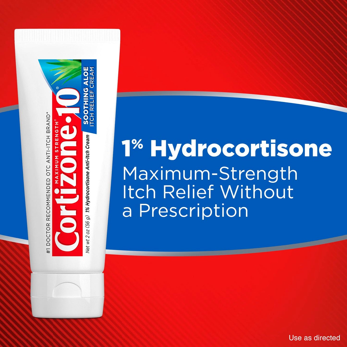 Cortizone-10 Maximum Strength Soothing Aloe Itch Relief Cream, 1% Hydrocortisone, Fast-Acting, Anti-Itch Cream for Bug Bites, Rash, Eczema, Psoriasis, Poison Ivy, Oak, Sumac & More, 2 oz Cortizone 10 buy supplements Au