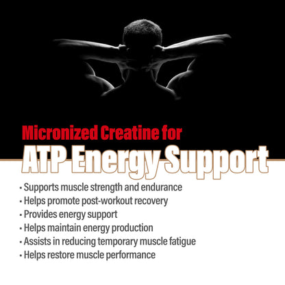 METALIFE 100% Pure Creatine Monohydrate Powder 200 Servings, Micronized Powder, Muscle Growth, Unflavored, Ideal for Athletes & Fitness Enthusiasts,