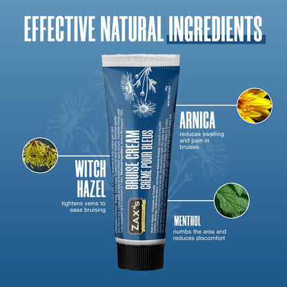 ZAX'S ORIGINAL Bruise Cream - Arnica and Witch Hazel Blend, Gentle on Skin, Plant-Based Ingredients for Skin Care - 28g ZAX'S ORIGINALBuy Supplements Australia