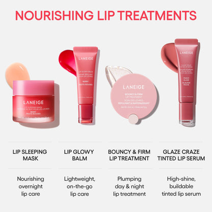 LANEIGE Glaze Craze Tinted Lip Serum, Strawberry Sprinkles: Hydrating Serum for Glossy,Nourished Lips with Plumping Polypeptides,0.42 oz LANEIGEBuy Supplements Australia
