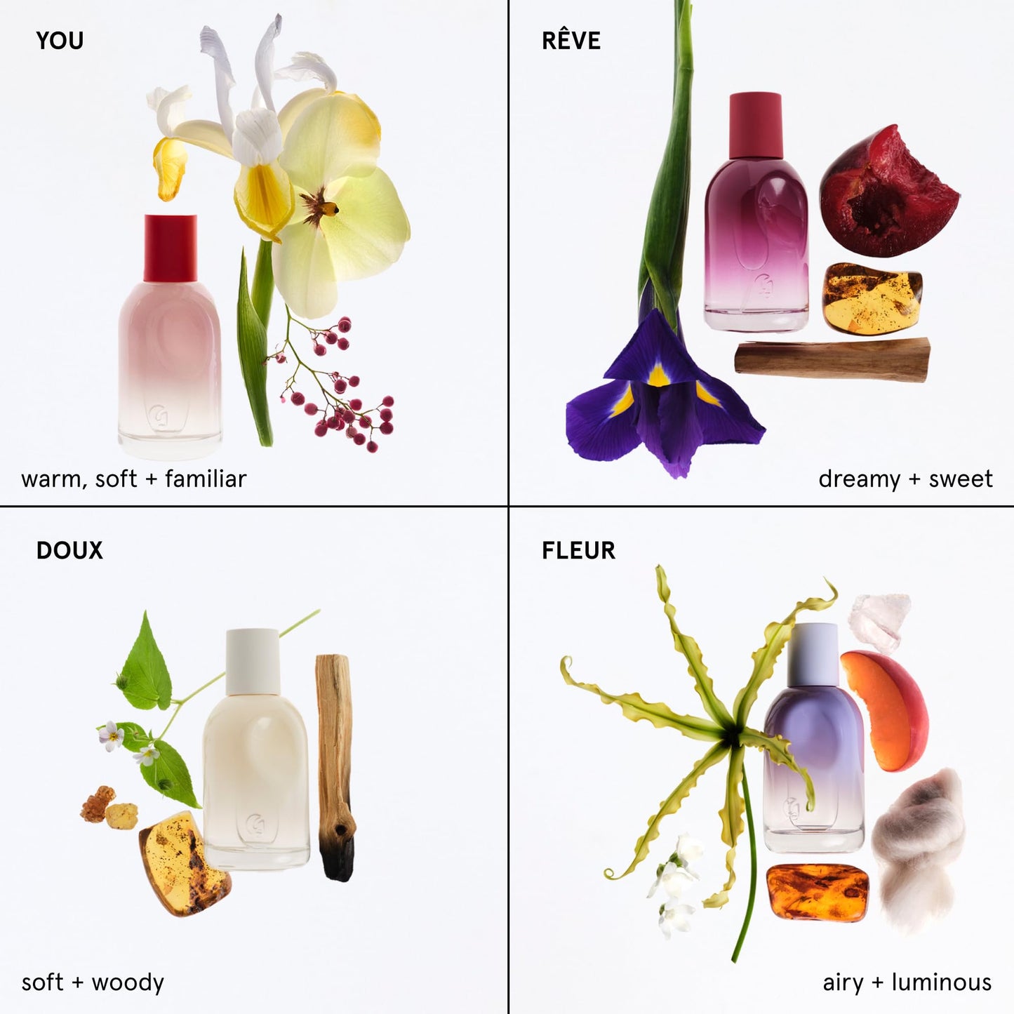 Glossier You Doux Eau de Parfum - Unisex Fragrance for Men & Women, Skin-Scent Enhancer Smells Different on Everyone - Earthy Woody Perfume with Sweet Violet, Palo Santo & Ambrox Base Notes, 100ml GlossierBuy Supplements Australia