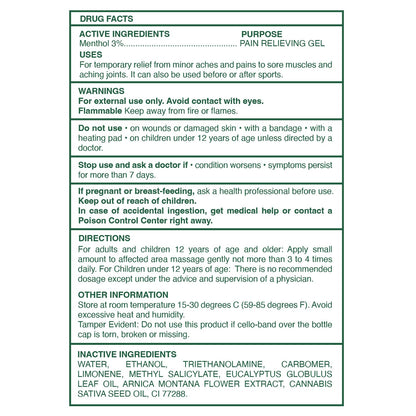 Ross D’Elen Green Menthol Gel Small - 3 Pack (3) ROSS D'ELENBuy Supplements Australia
