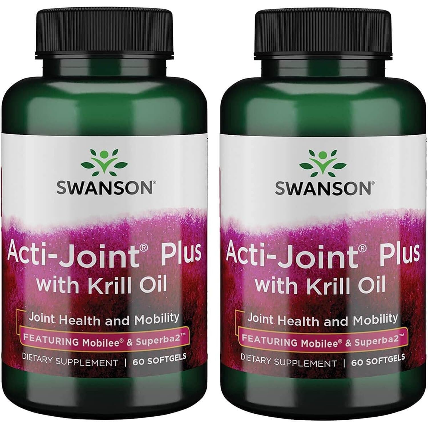 Swanson Acti-Joint Plus with Krill Oil 60 Sgels (2 Pack) SwansonBuy Supplements Australia