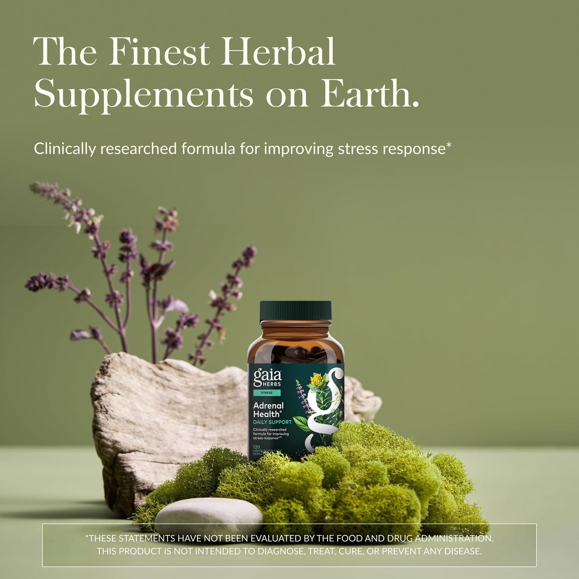 Gaia Herbs Adrenal Health Daily Support, Help Maintain Healthy Energy & Stress Levels*,120 Liquid Phyto-Caps Adrenal Health Nightly Restore, 120 Liquid Phyto-Caps - Bundle Gaia Herbs buy supplements Au