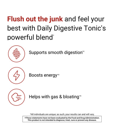 ACTIVATEDYOU Daily Digestive Tonic Kombucha - Support Healthy Digestion & Youthful, Long-Lasting Energy- Prebiotic Fiber, Probiotics, Postbiotics, Vitamin C, Berry Lemonade Flavor (30 Servings) ACTIVATEDYOU buy supplements Au
