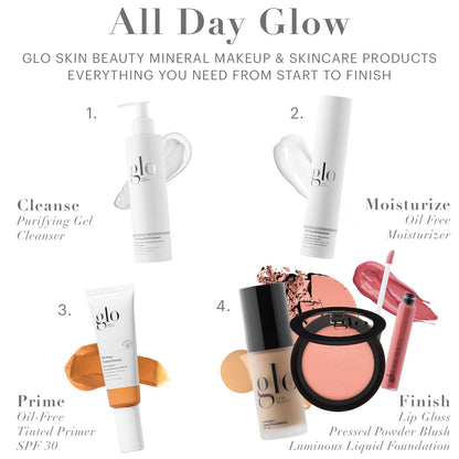 Glo Skin Beauty Blush (Sheer Petal) - Pressed Powder Blush for Cheeks, High Pigment Mineral Face Makeup Creates a Natural, Healthy Glow Glo Skin BeautyBuy Supplements Australia