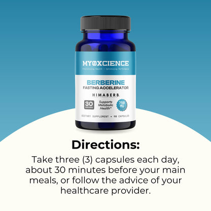 MYOXCIENCE Berberine Fasting Accelerator | Himaberb Berberine HCL with ALA (Alpha Lipoic Acid) and Biotin (90 Capsules) MYOXCIENCE buy supplements Au